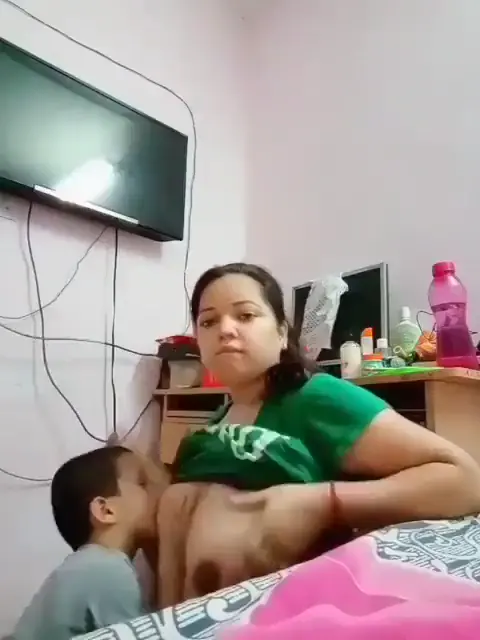 Mom & son 1v1