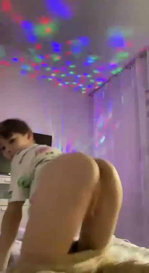 Boy shows his little hole