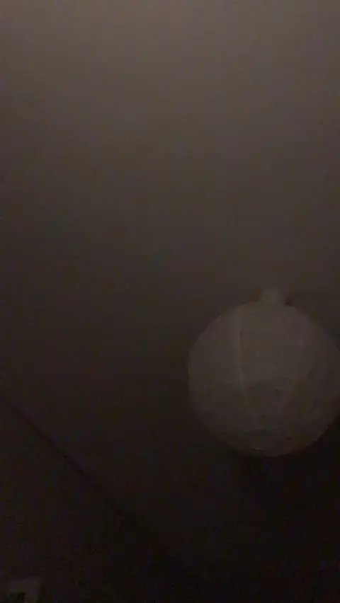 Cute asian toddler playing naked